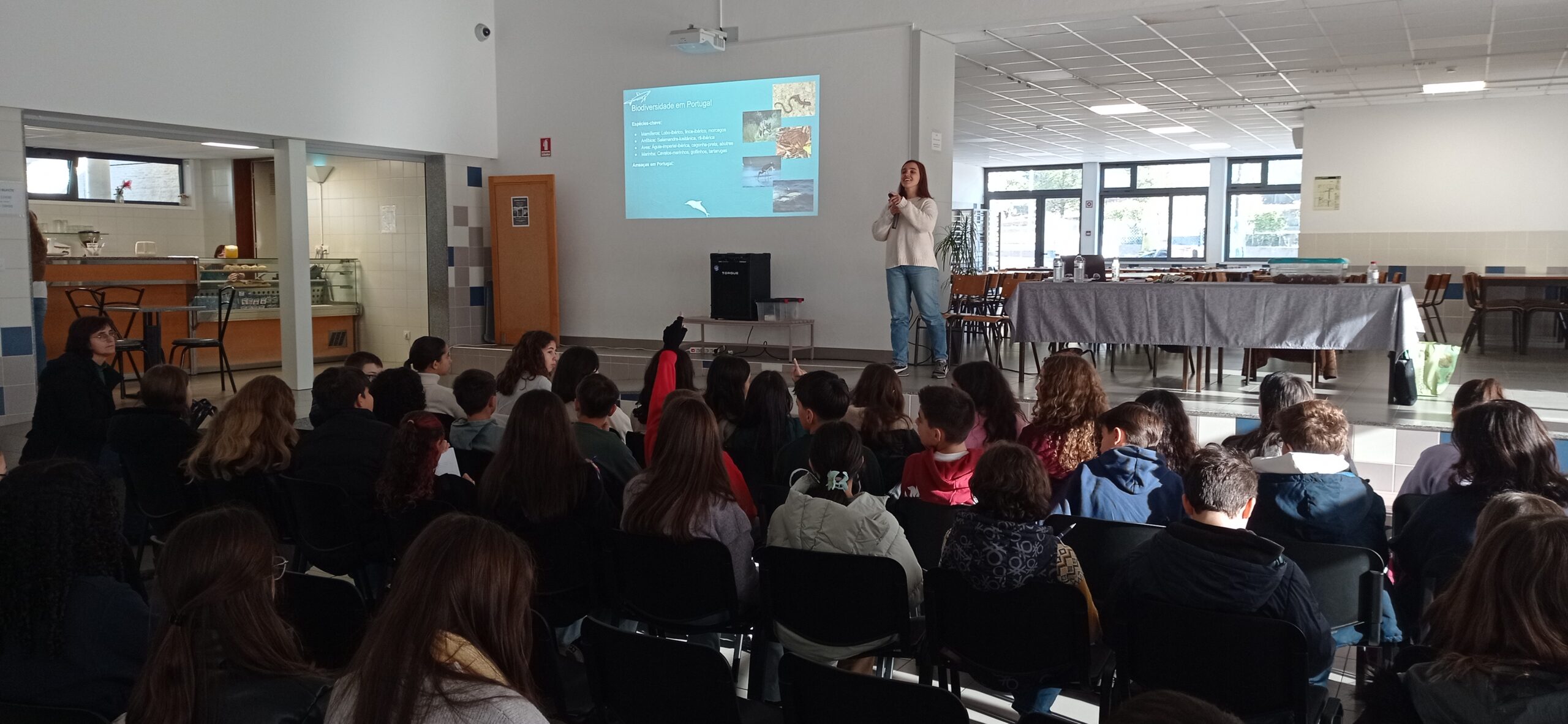 Bióloga Marta Oliveira convidada do Clube Eco-Escolas da EB de Vila Verde