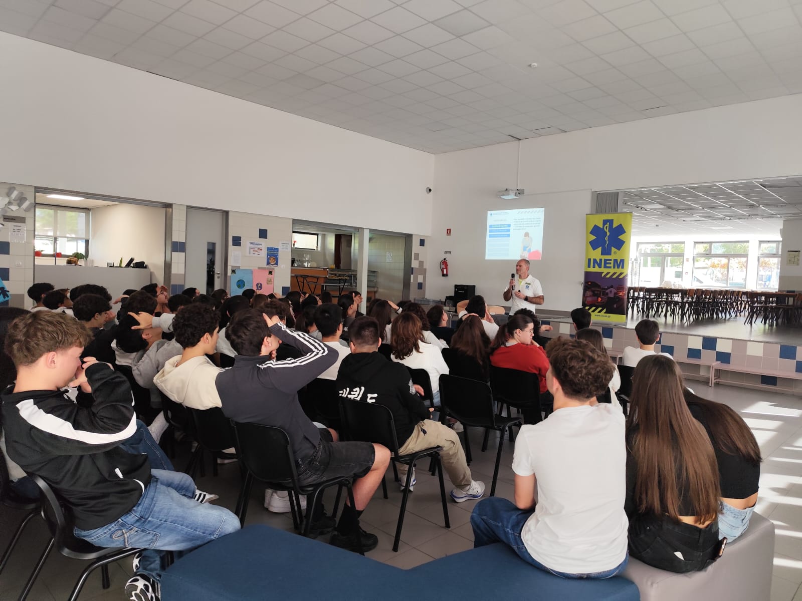 Mass Training em SBV na EB de Vila Verde