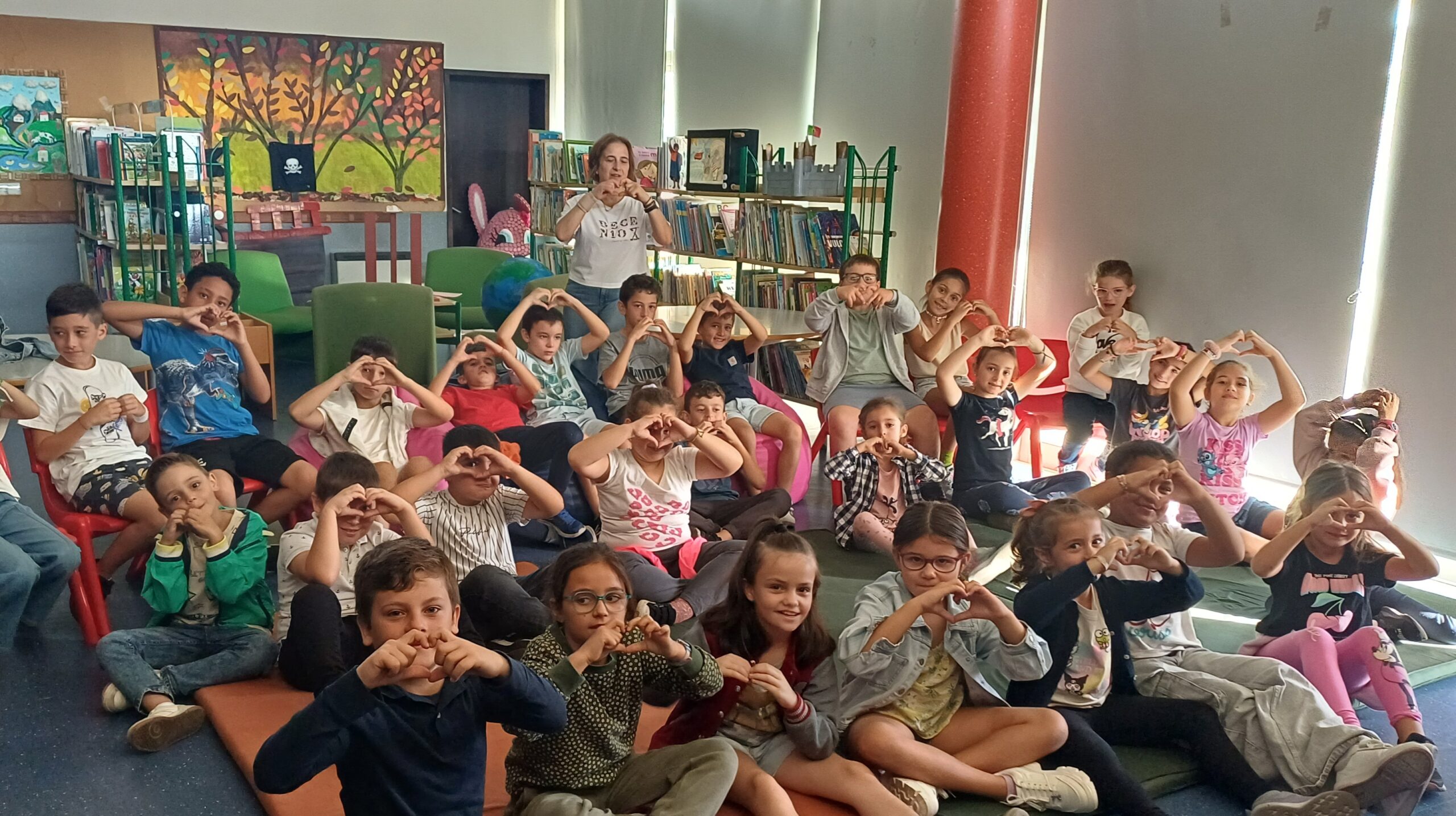 Biblioteca Escolar – narração de histórias nas EB de Atães e Oriz