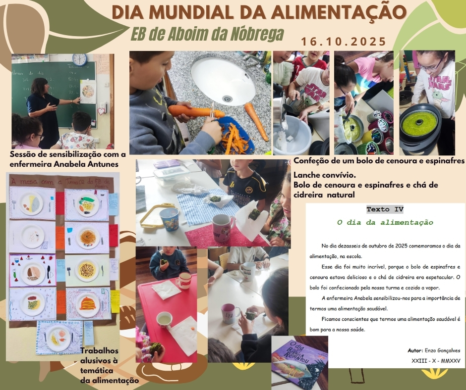 Dia da Alimentação na EB de Aboim da Nóbrega