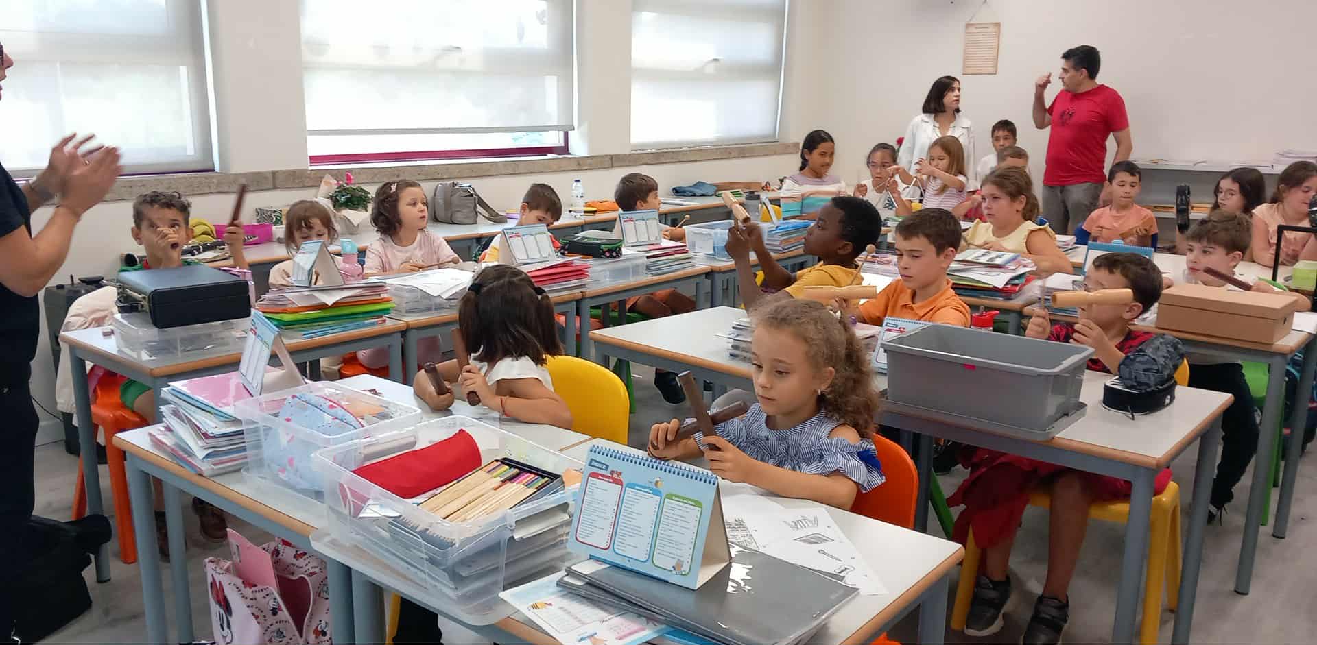 Dia Mundial da Música na EB de Barbudo