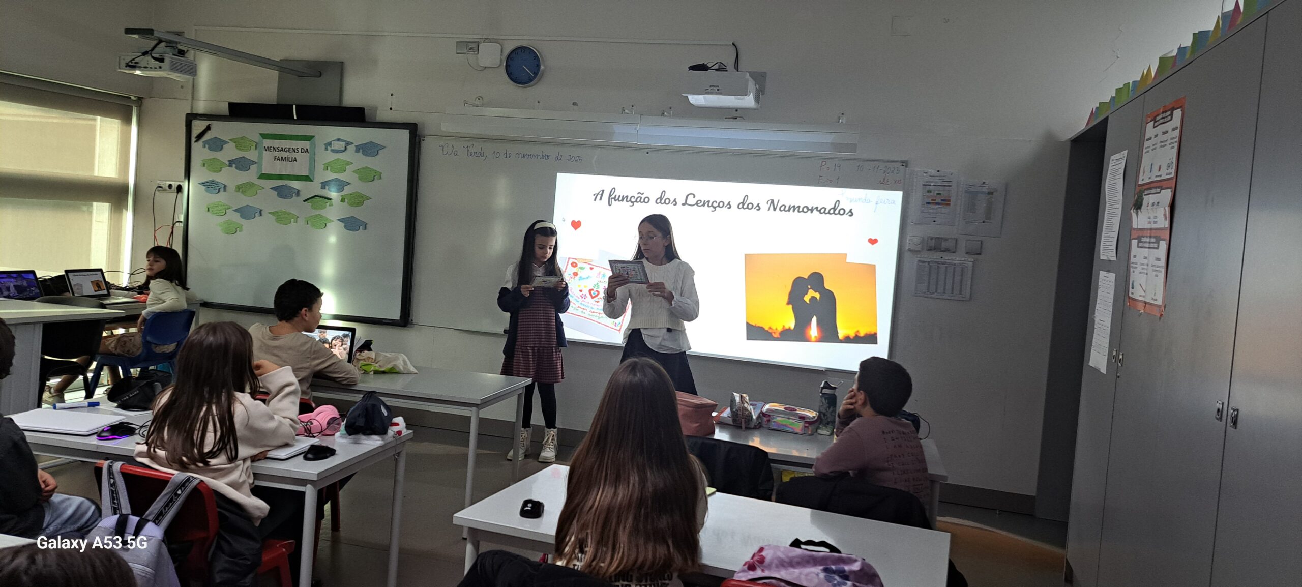 Alunos do 4.º A foram professores por um dia