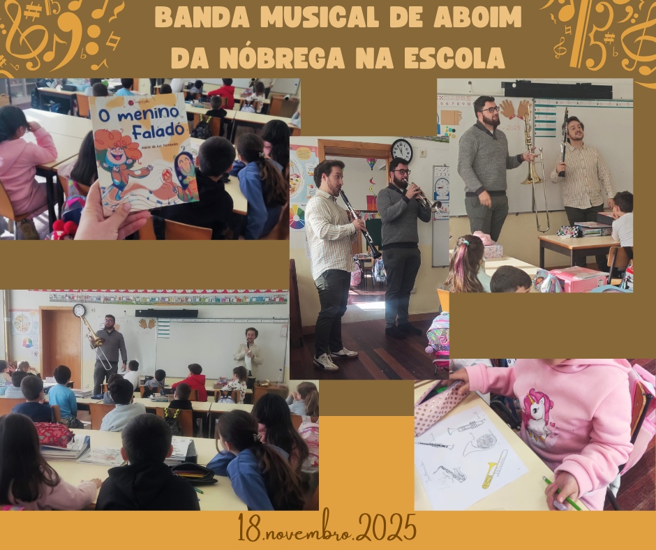 EB de Aboim recebe a Banda Musical