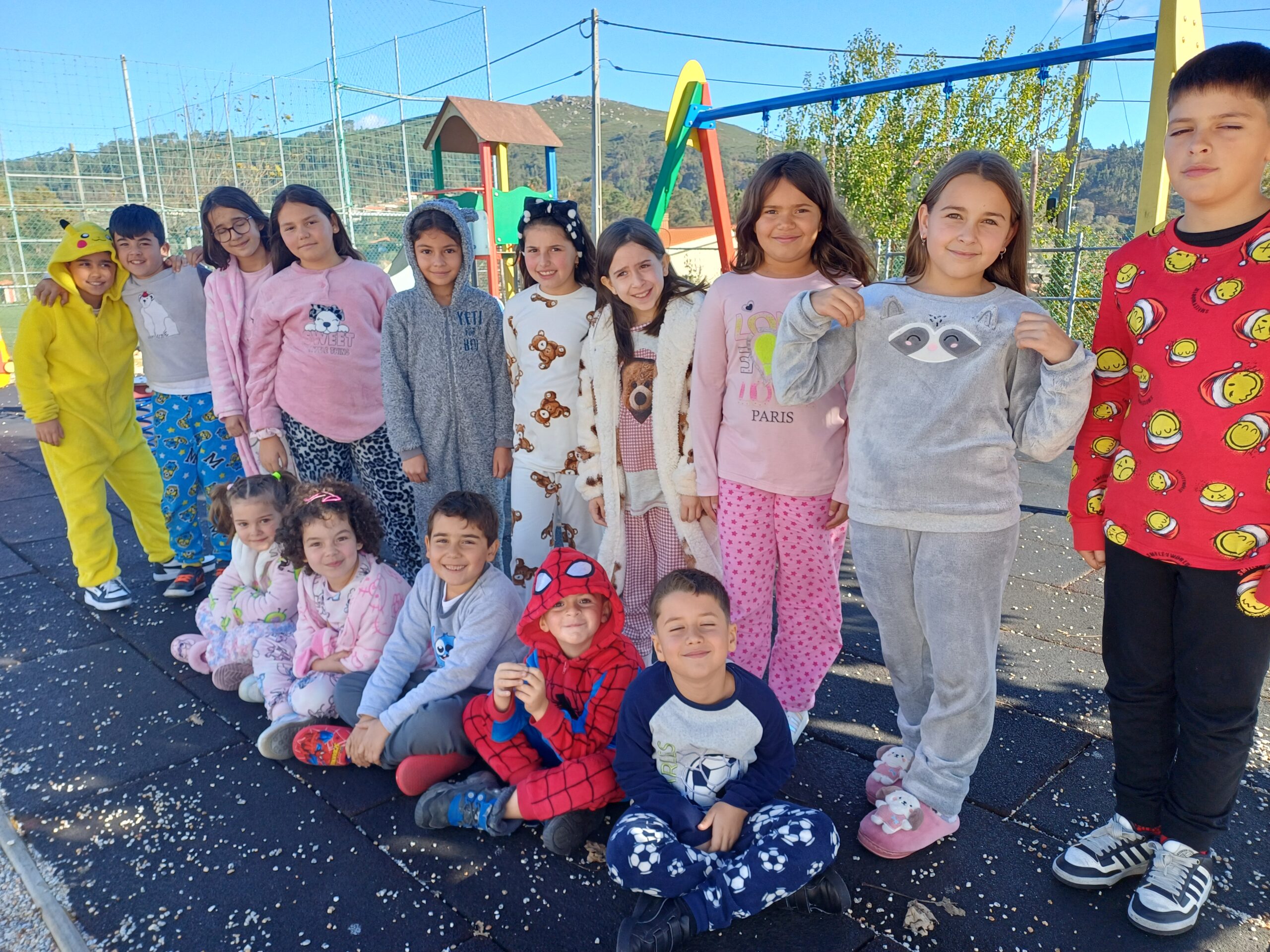 Dia Nacional do Pijama na EB de Atães