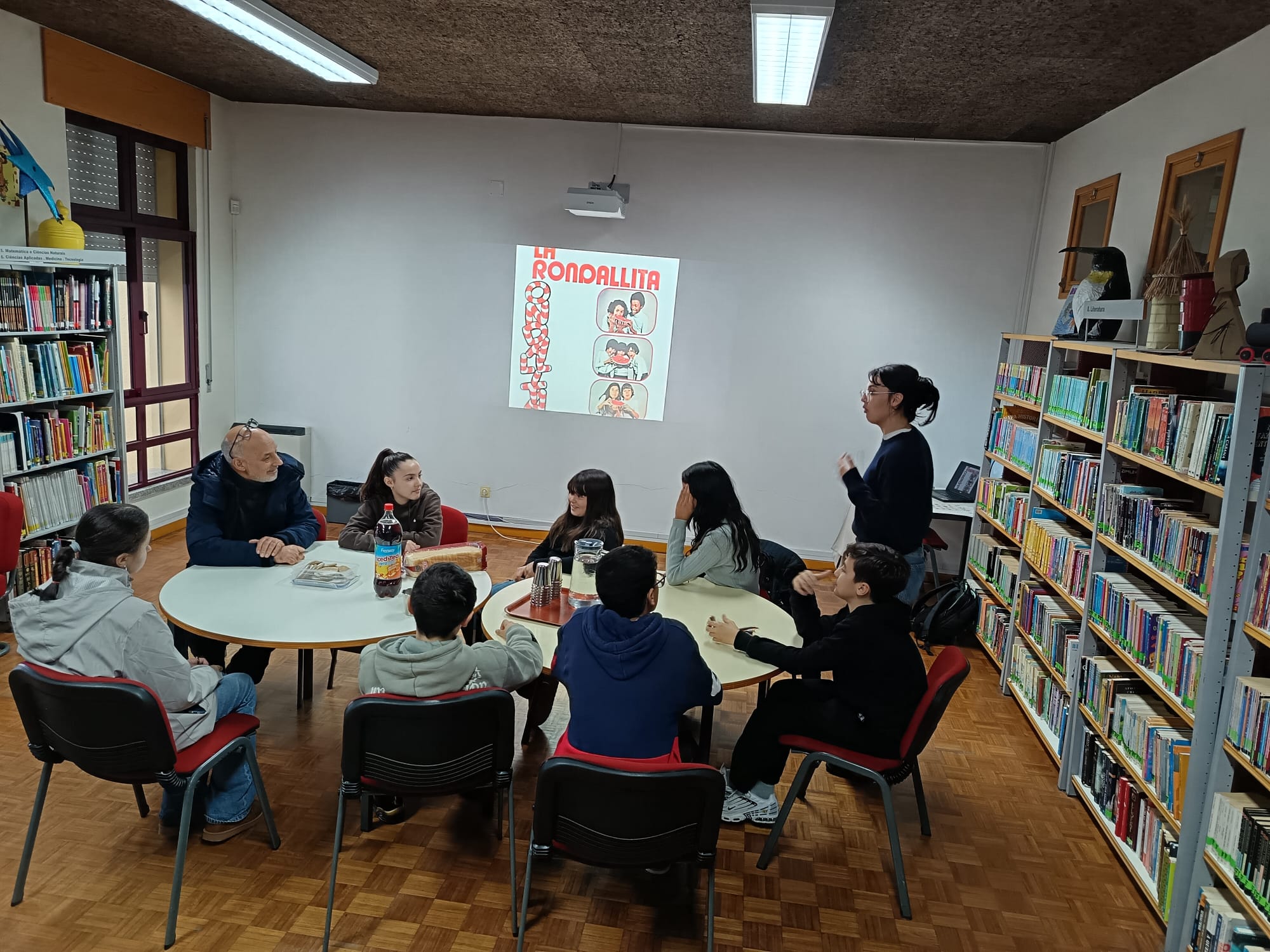 Lanche intercultural na BE da EBMEA