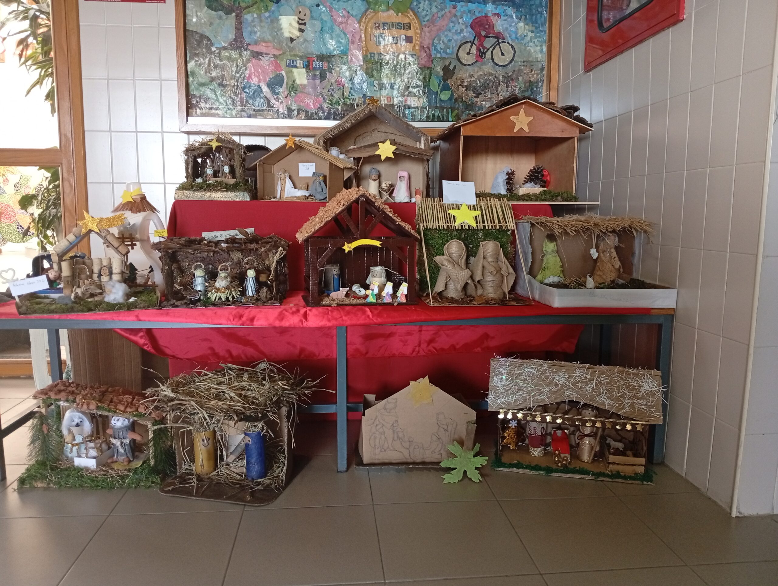 Criatividade e tradição: presépios na escola