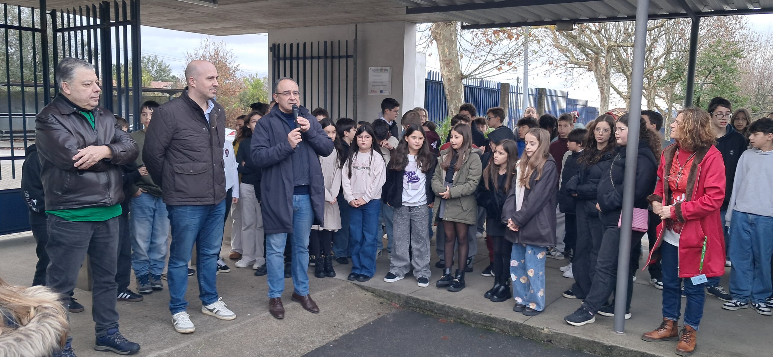 Hastear da Bandeira Verde  2024|2025 do Eco-Escolas da EB de Vila Verde
