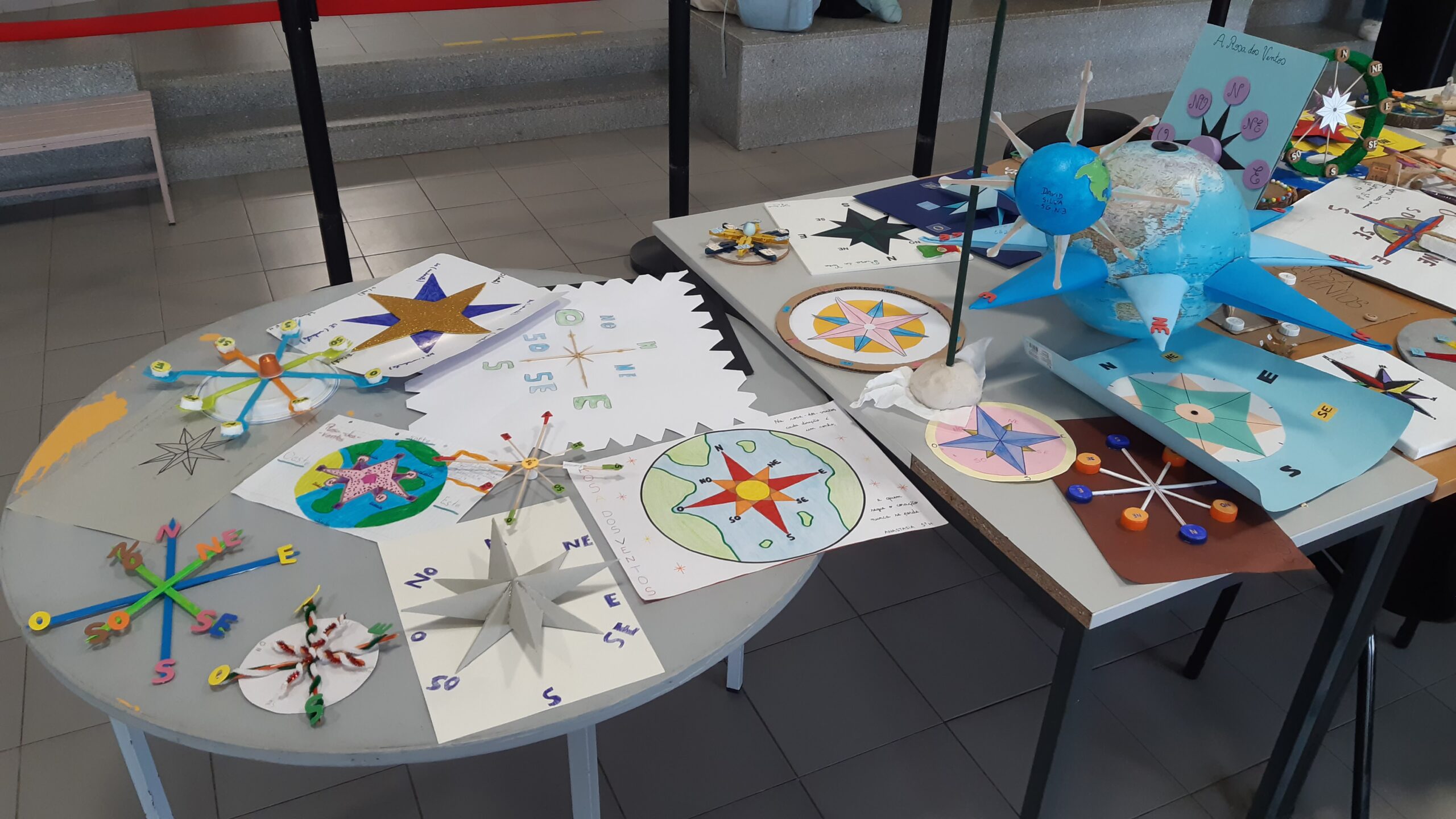 Exposição Rosa dos Ventos na EBVV