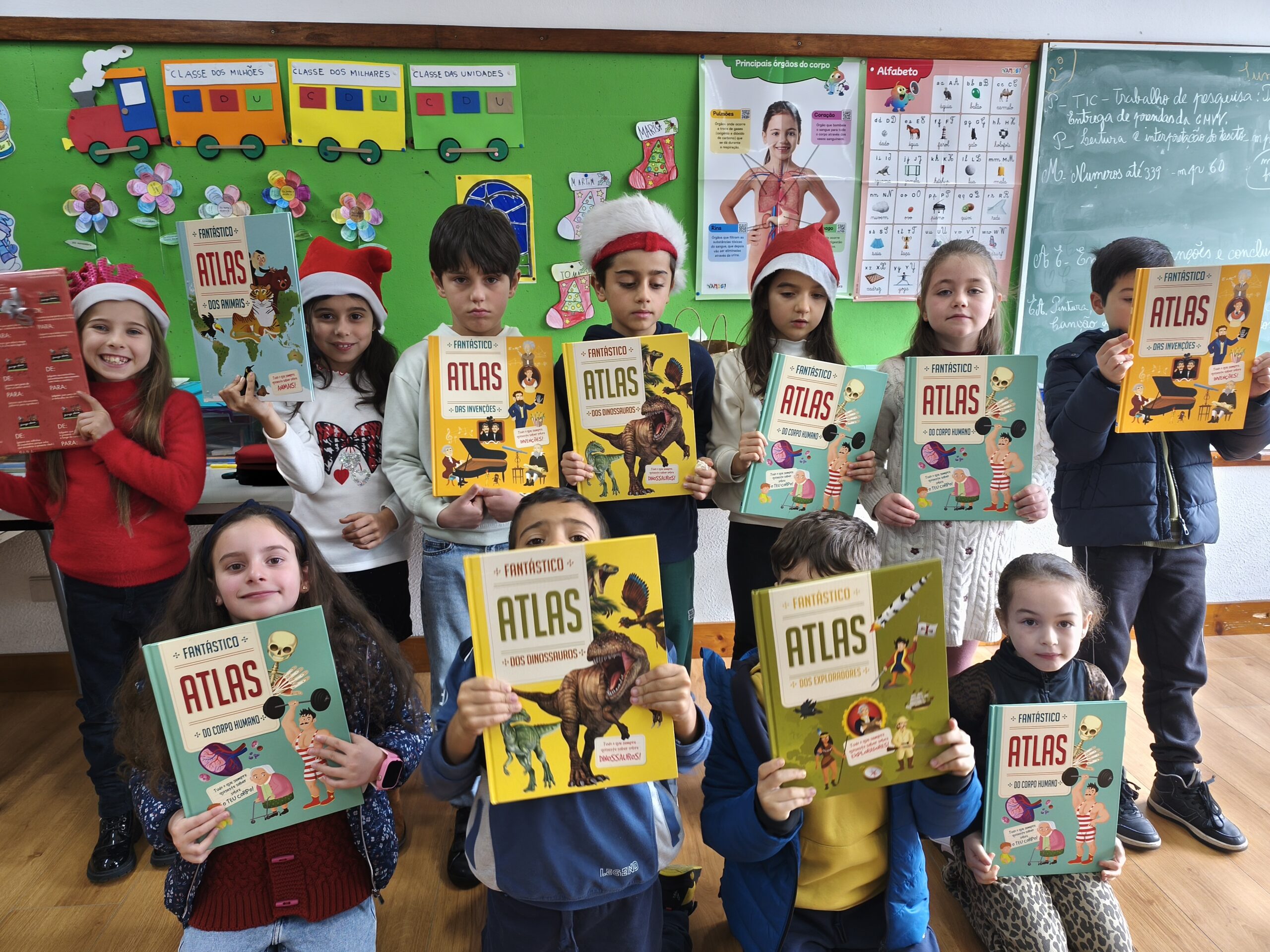 Festa de Natal na EB de Atães