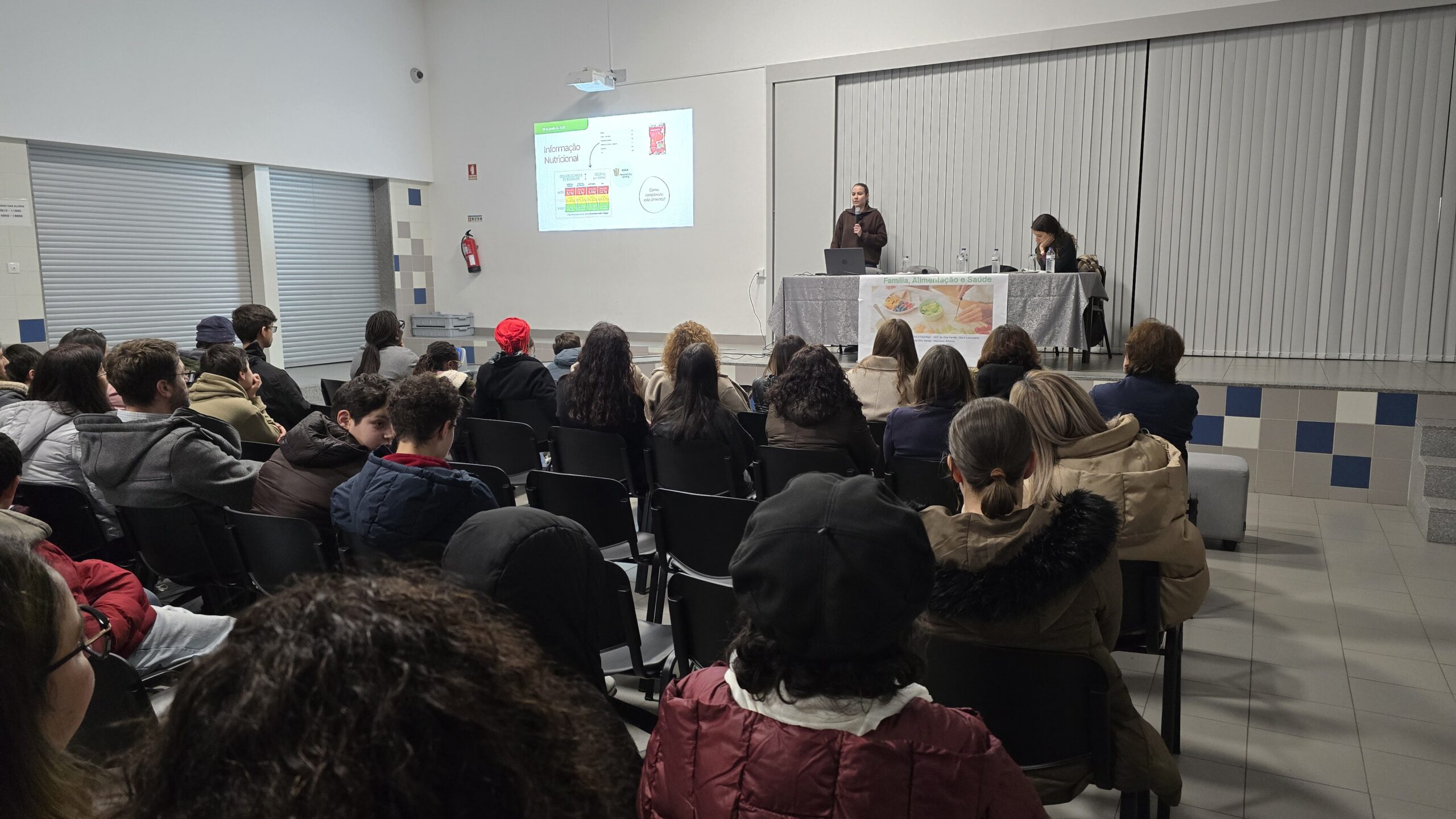 Palestra “Família, Alimentação e Saúde” na EB de Vila Verde